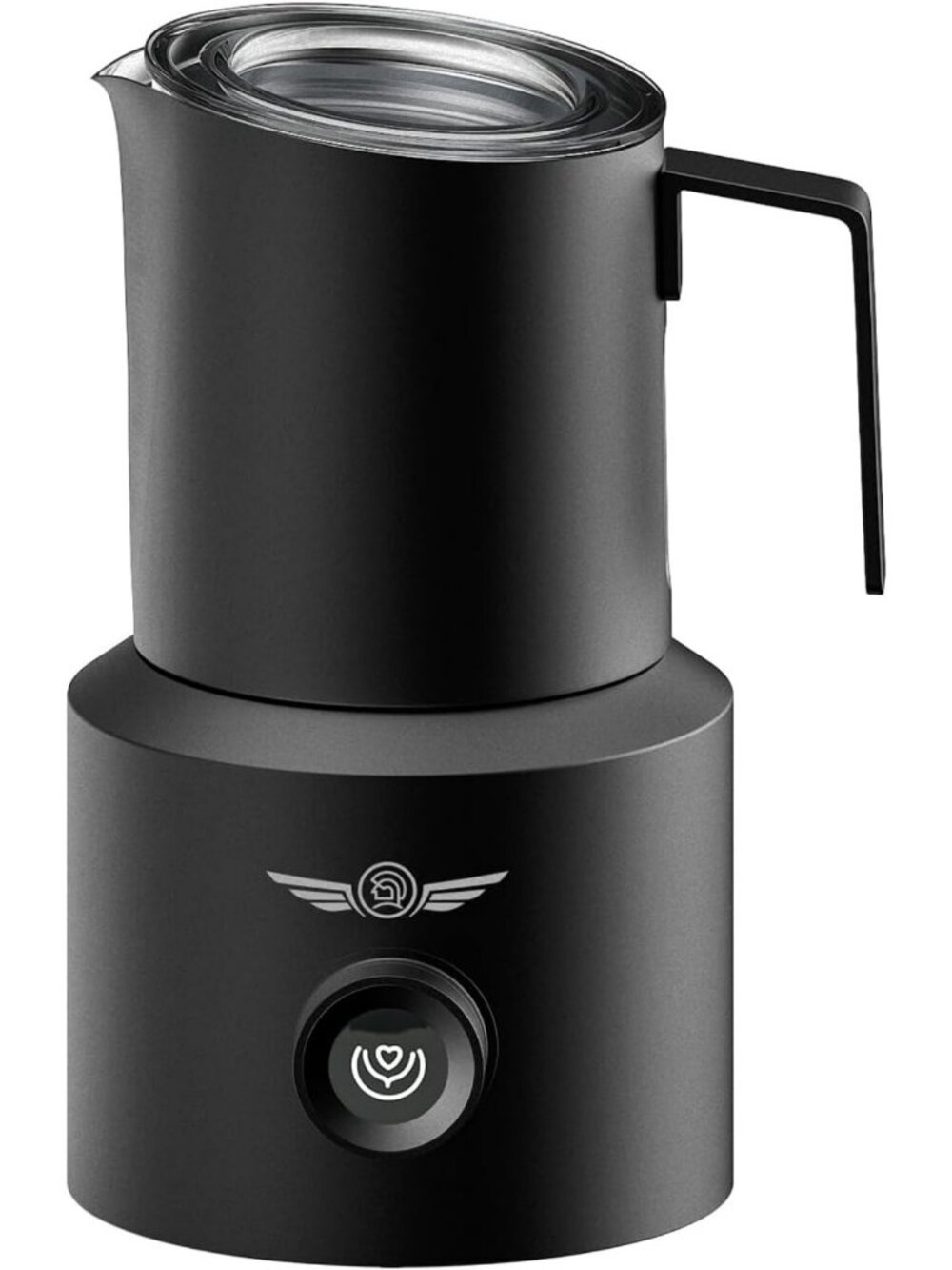 5-in-1 Milk Frother & Foam Maker - One-Touch Latte Art, Hands-Free Design
